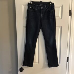 Lucky Brand Blue Straight Leg Jeans Classic Fit--Size 6